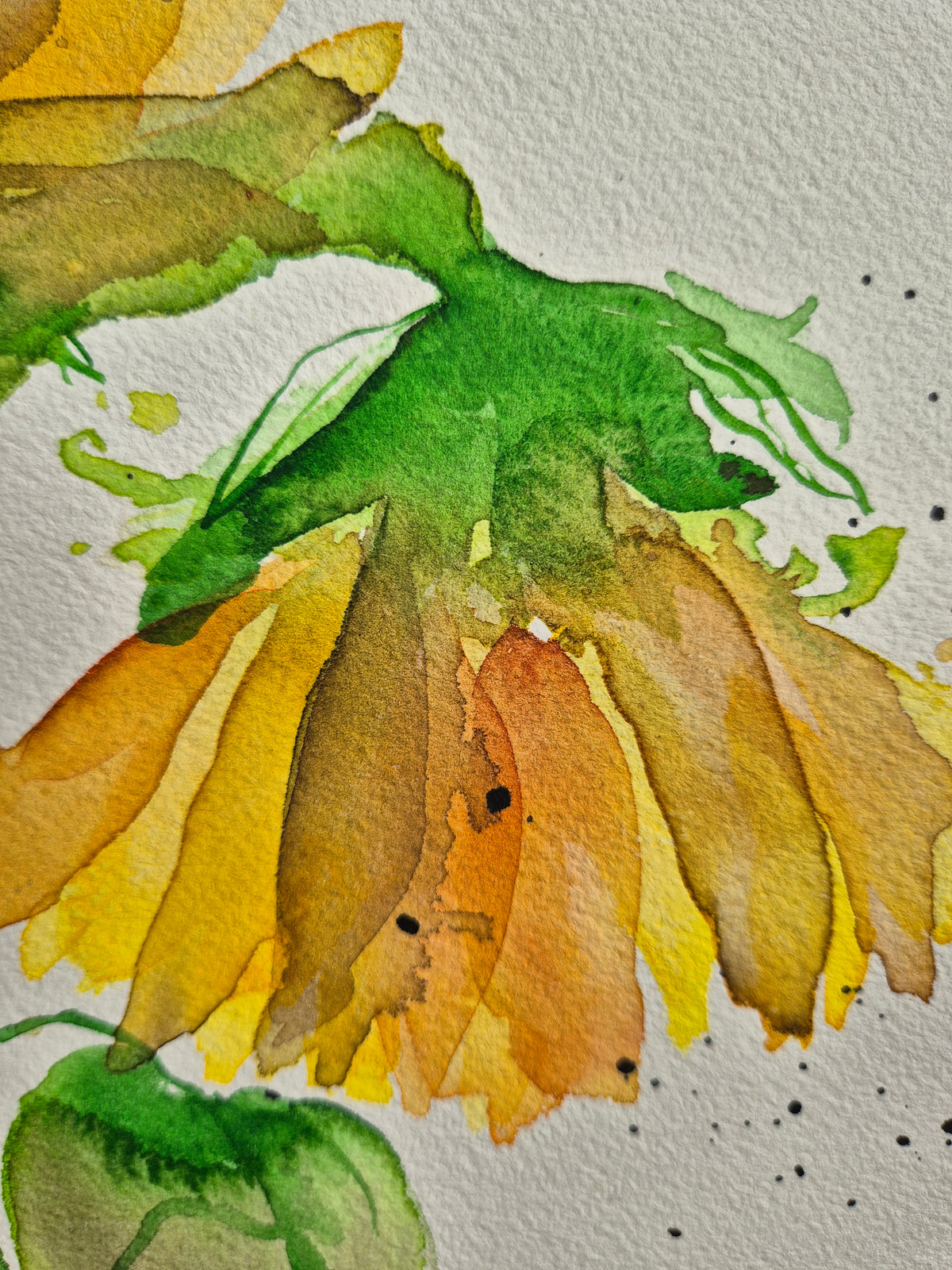 PAIR OF SUNFLOWERS ORIGINAL